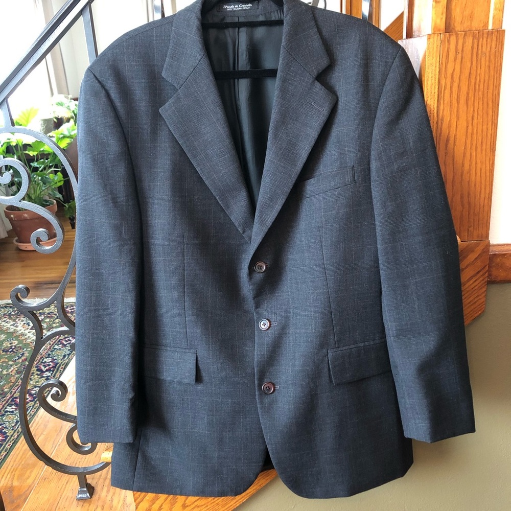 Chaps Ralph Lauren Charcoal Suit 44R